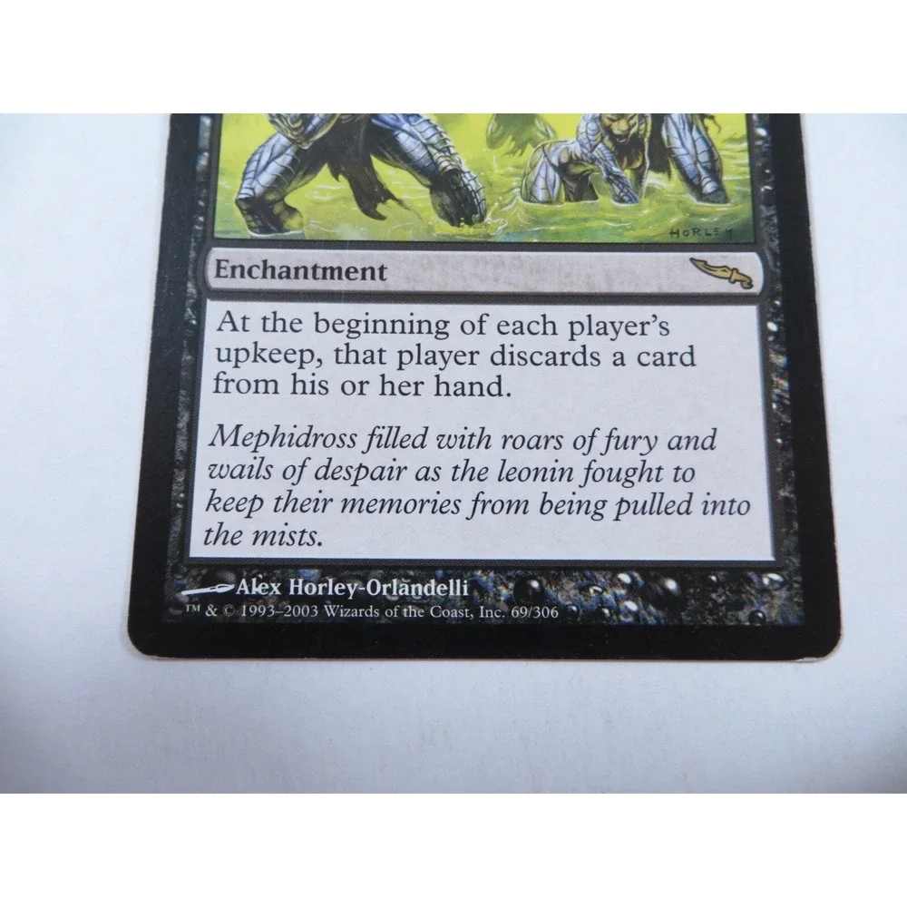 Necrogen Mists Mirrodin 69/306 2003 Magic The Gathering MTG